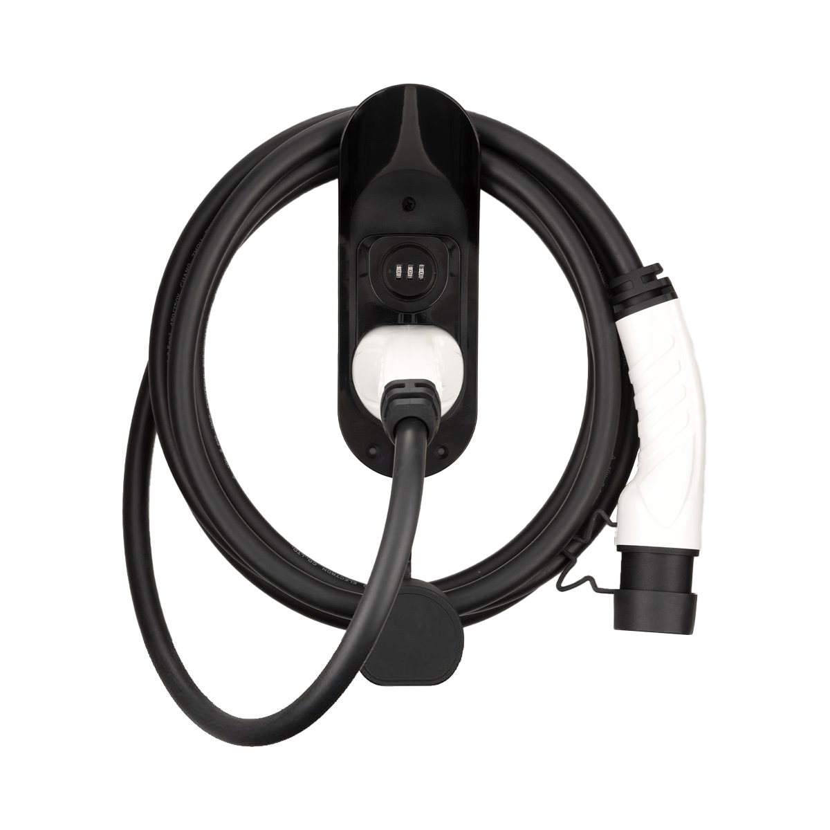 電動車 Type 2 充電線防盜掛線插座