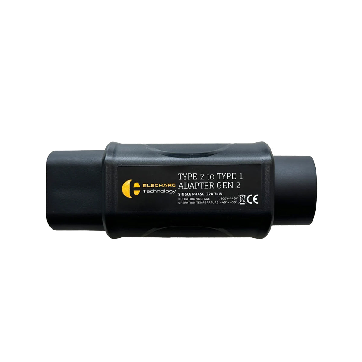 ELECHARG Type 2 轉 Type 1 轉接器