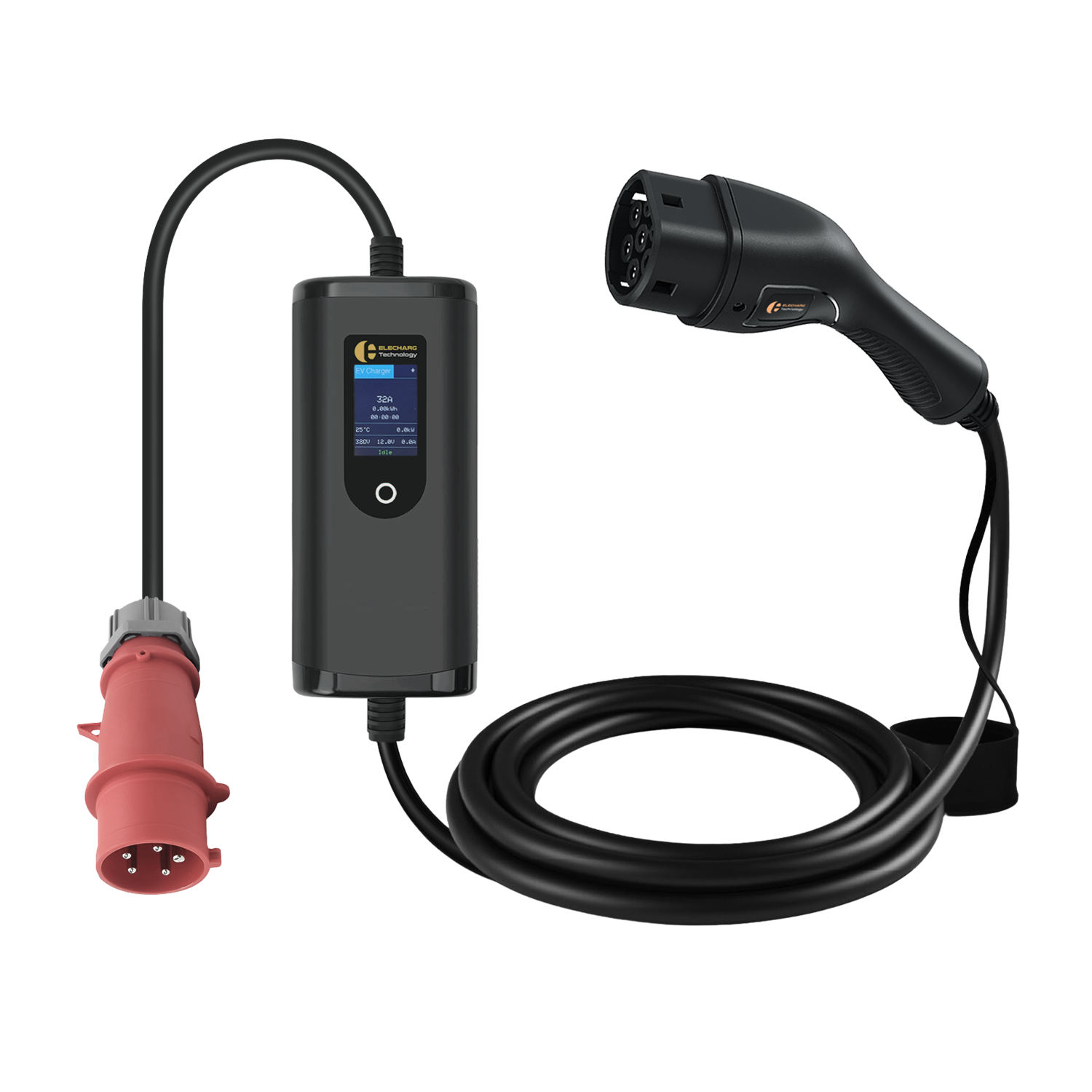 ELECHARG 22kW 工業頭 高端B型保護